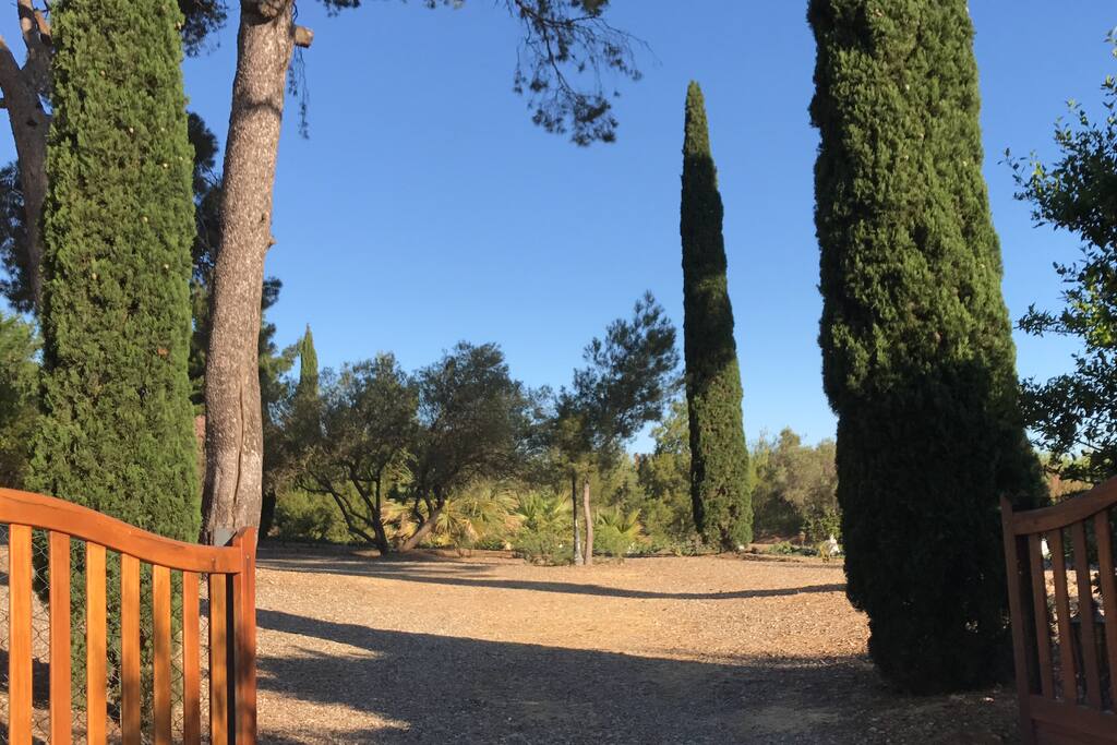 Entrée du jardin - entrance to the garden part