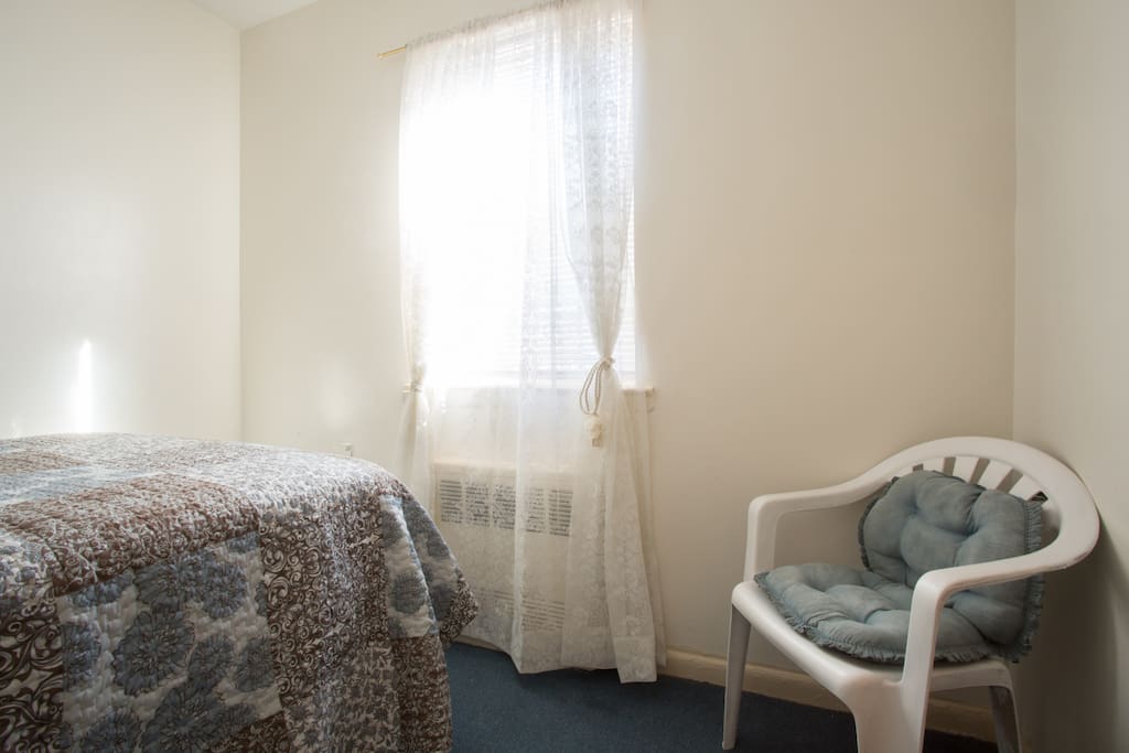 The Second Double bed Junior suite sleeps 2 people with a large viewable window.