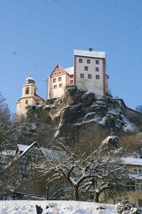 Auch im Winter ist es schön in Egloffstein