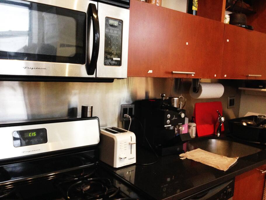 Shared kitchen area