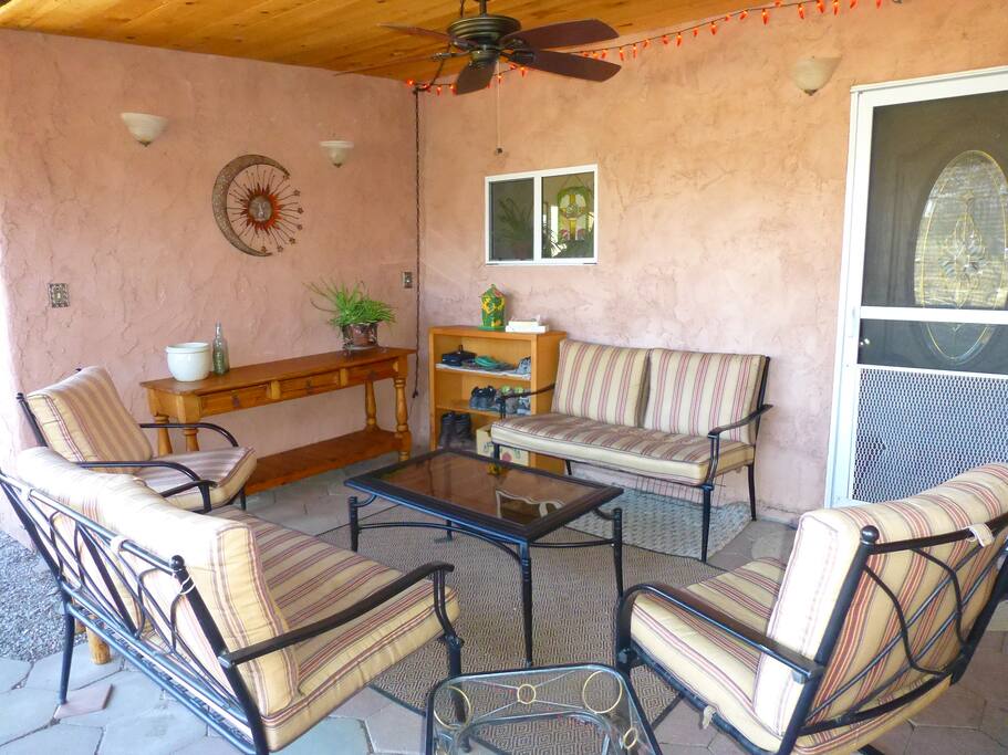 Shared back porch