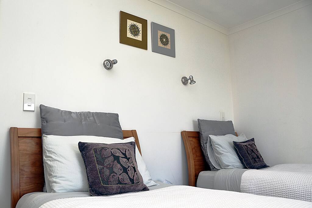 Lie in bed or outside on the chaise lounge and just gaze at the ever changing harbour