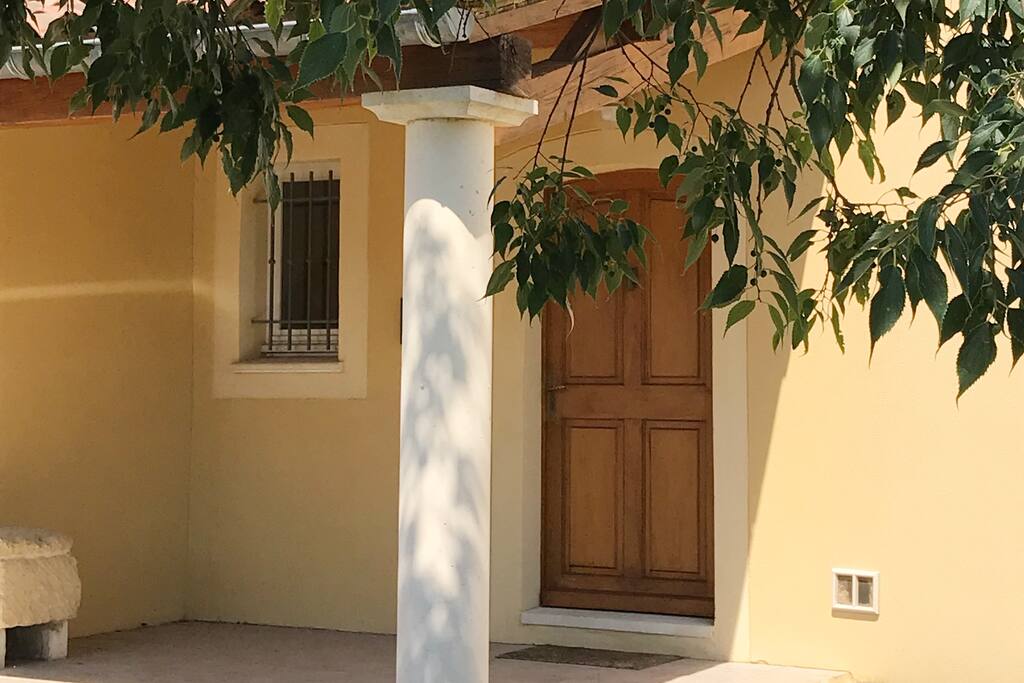 entrée de la villa