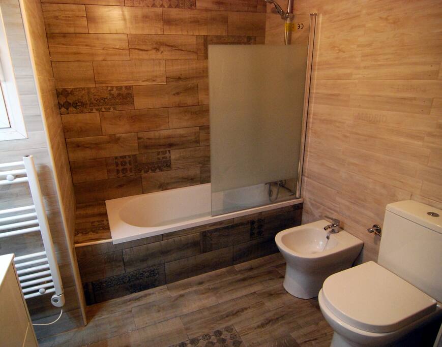 Our brand new 2nd bathroom.