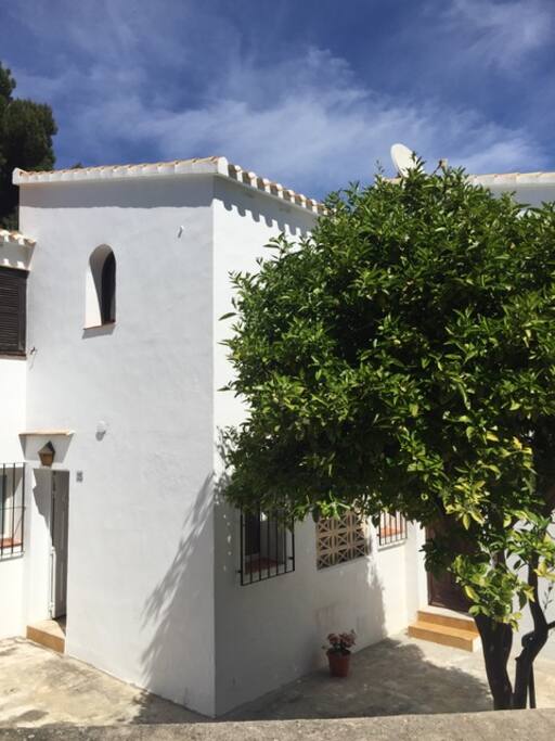 Frente de la casa