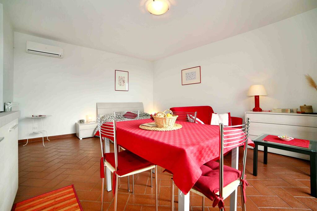 from the kitchen