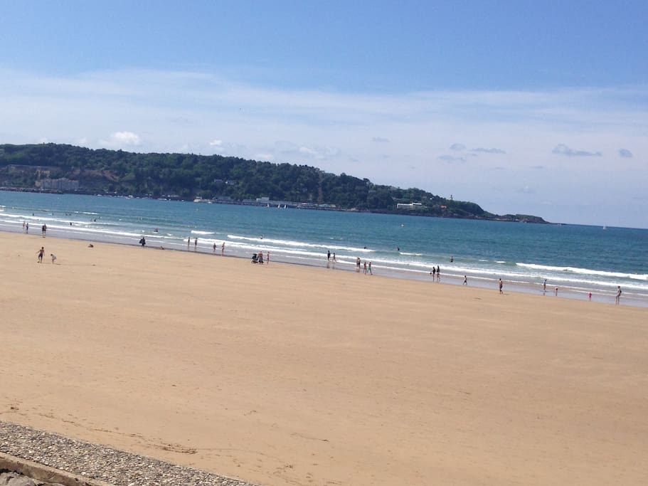 Dimensiones de la playa