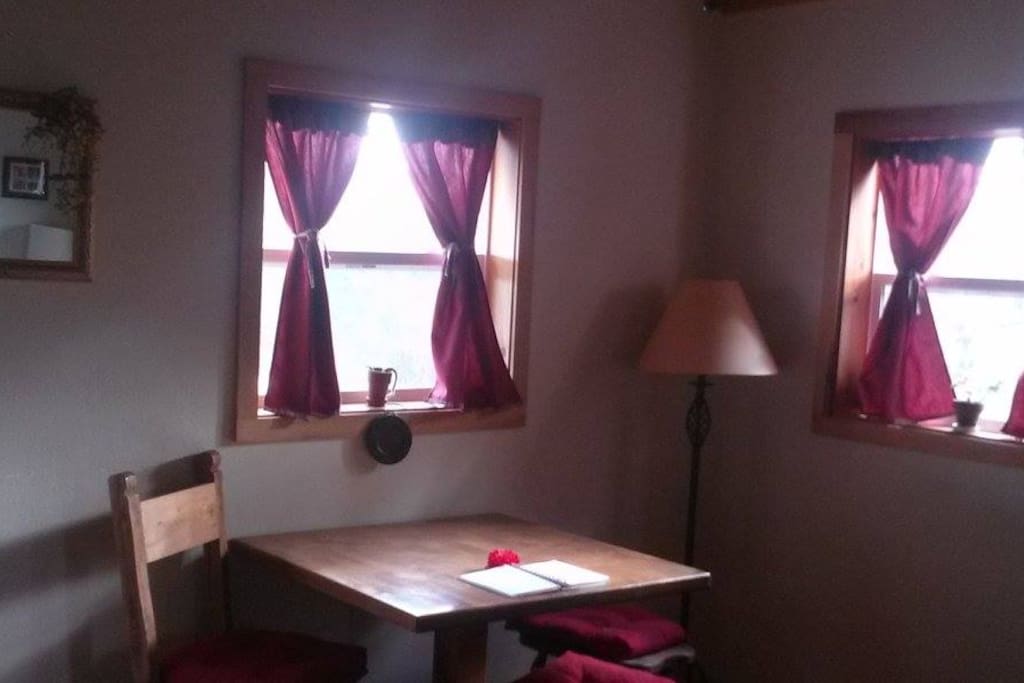 Dining and Desk Area.