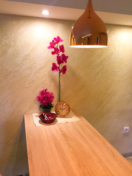Every detail is carefully chosen so that you feel like you're at home .