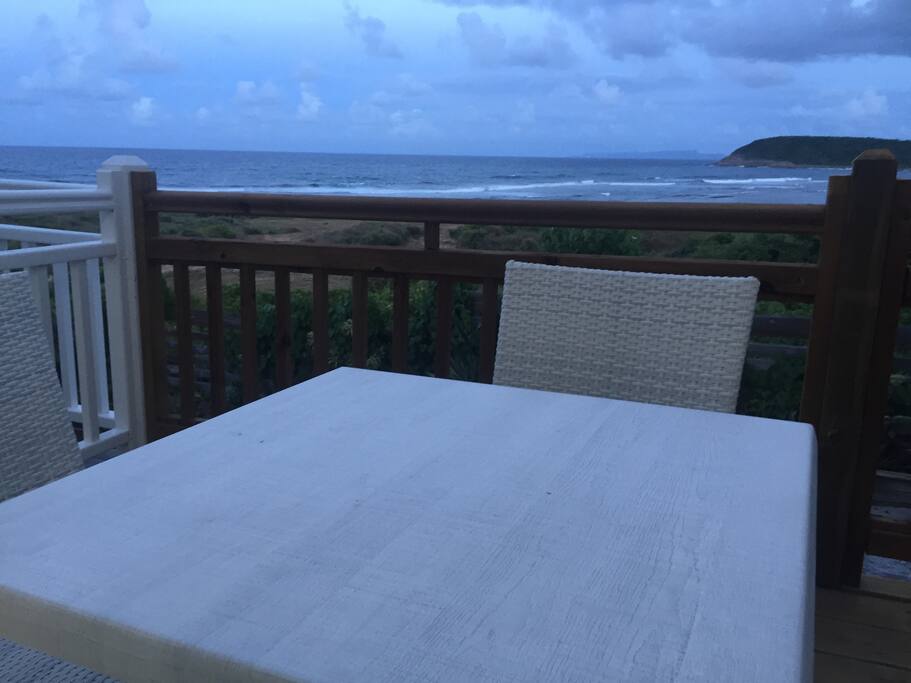 Déjeuner en terrasse si vous le souhaitez
