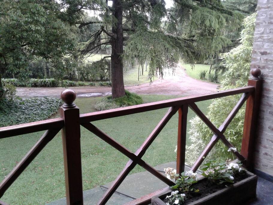 Vista desde la habitacion matrimonial