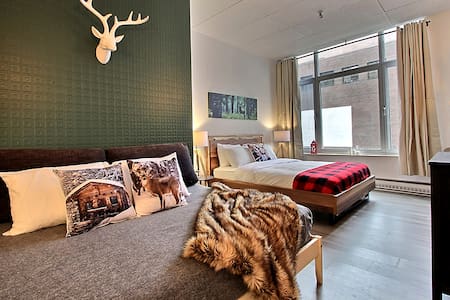 Forest Loft in Downtown Quebec City