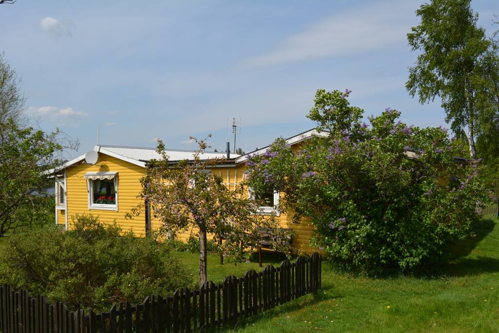 Hyggeligt svensk træhus