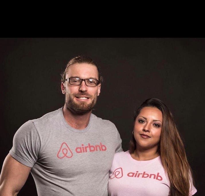 Your Airbnb Hosts: Mike & Nicte