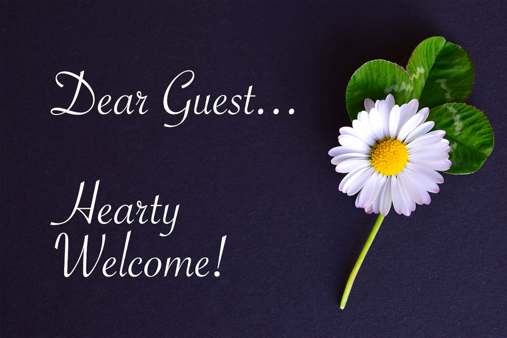 We are looking forward to your visit