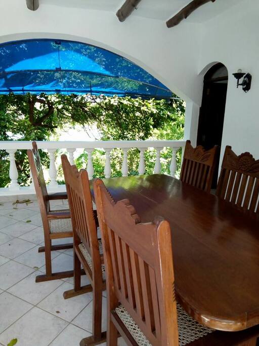 The balcony