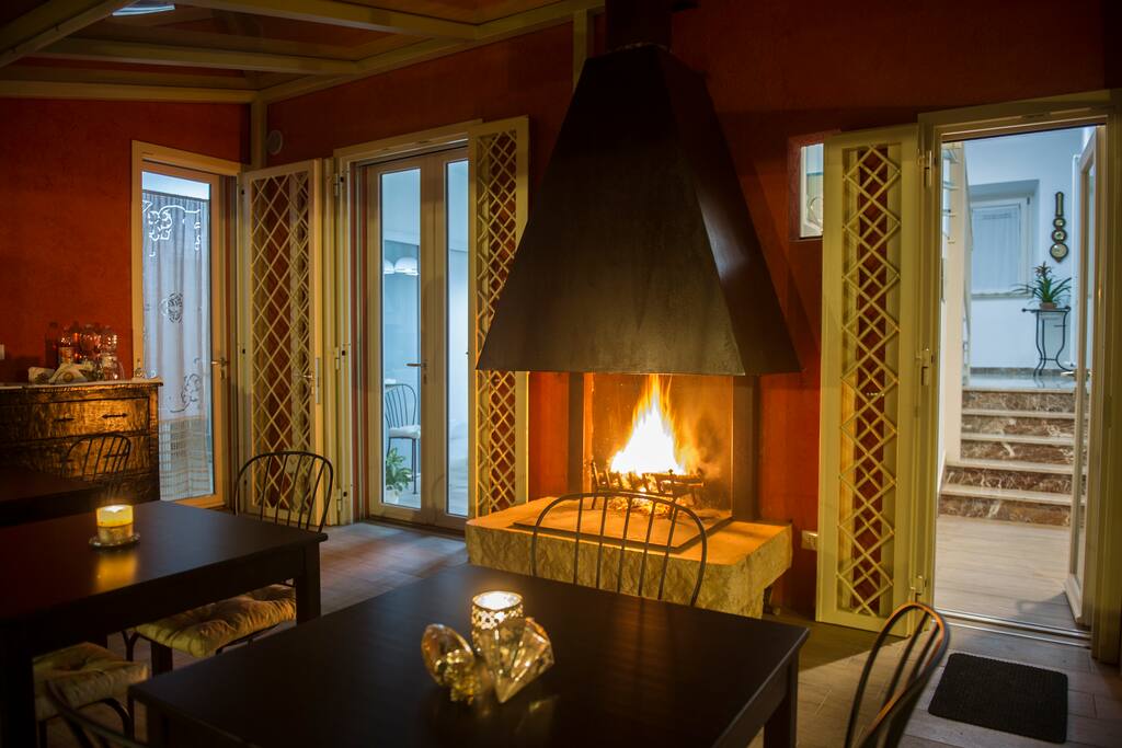 Sala colazioni di notte