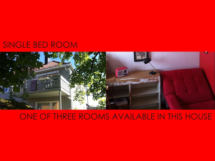 Single bedroom in charming central apartment (Øya) Townhouses for