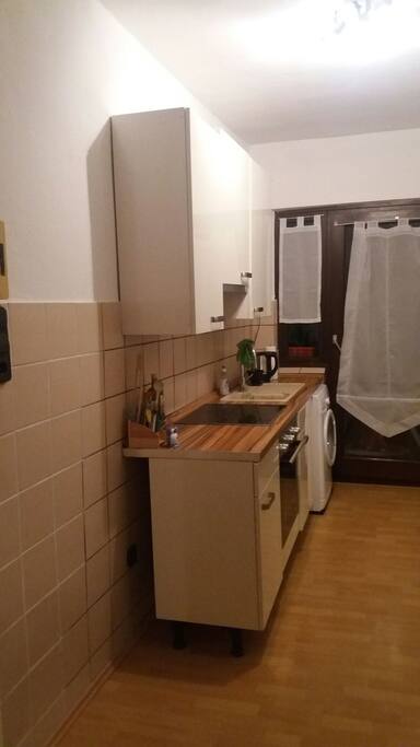 kitchen
Küche mit Waschmaschine