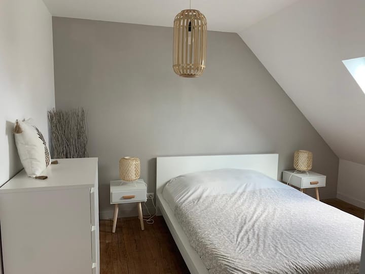 Chumba cha kulala cha "Lin", ghorofa ya 2, kitanda 160.