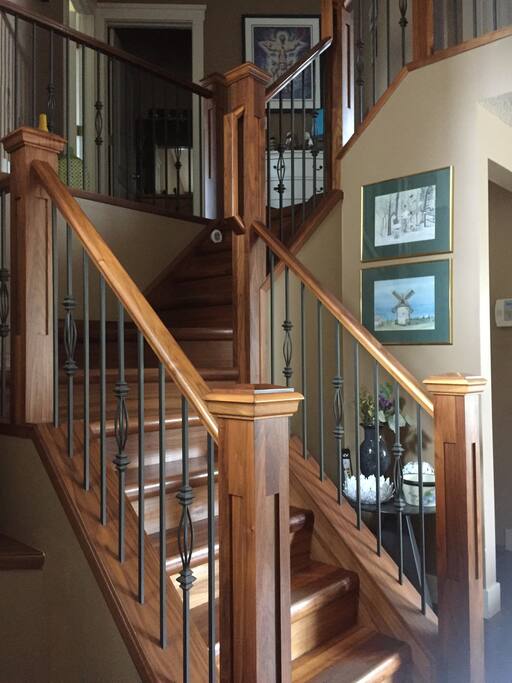 Staircase leading to Rooms