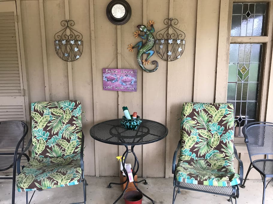 Front of home sitting area
