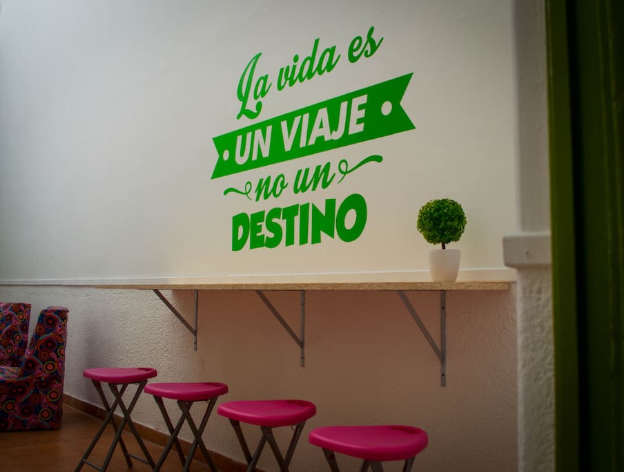 Espacio común, ideal para estudio o reuniones