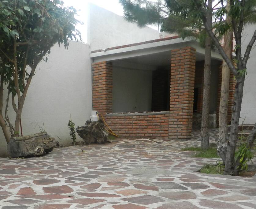 Cabaña para asar carne