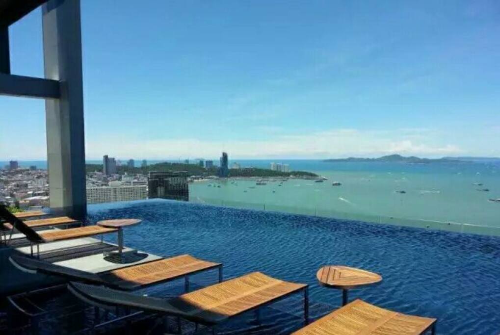 无边泳池全海景