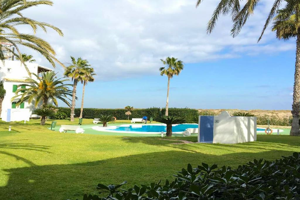 La piscine de la résidence