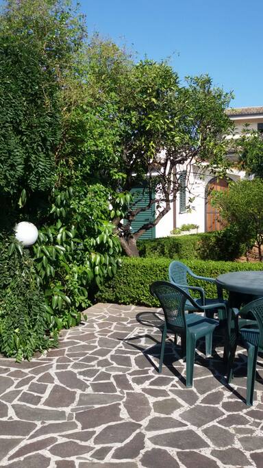 Giardino interno, spazio condiviso