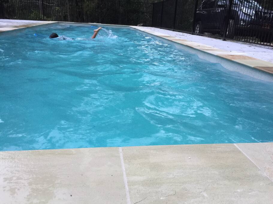 New swimming pool