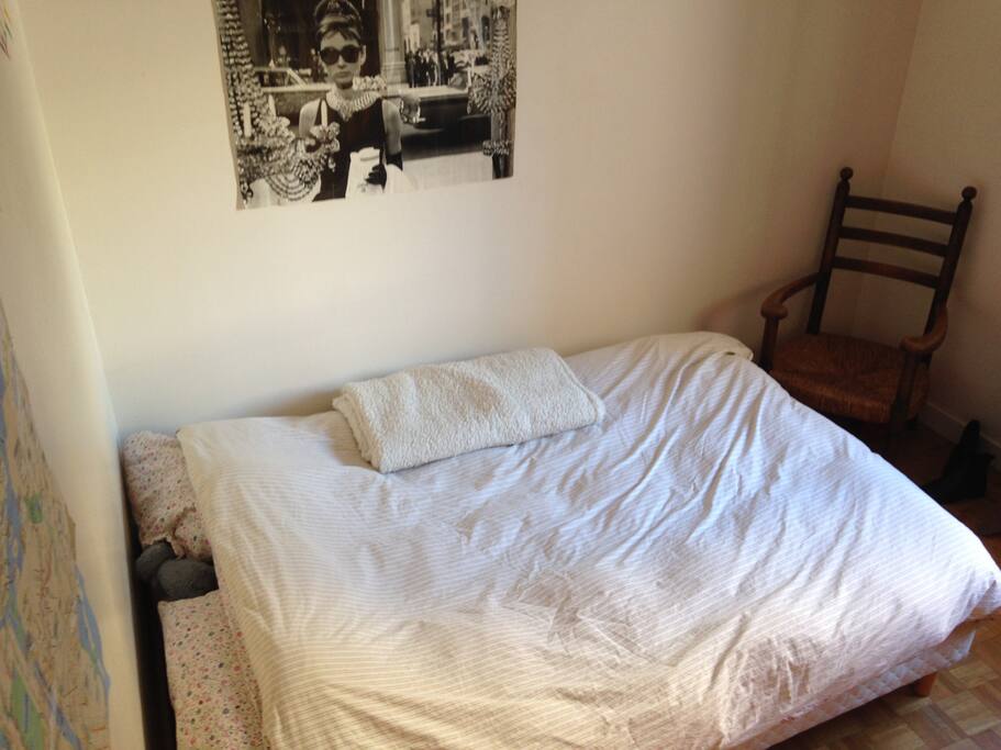 The room