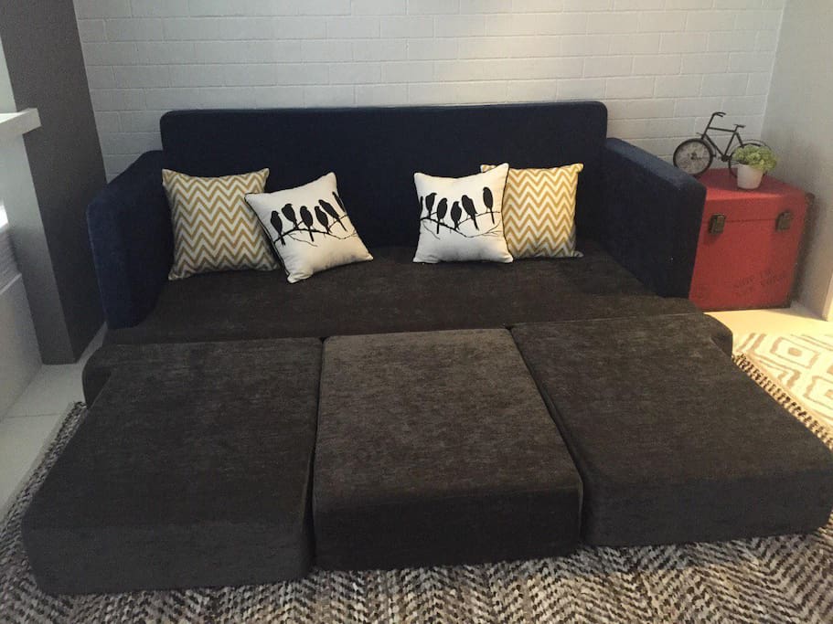 Sofa bed that can fit upto 3 adults
