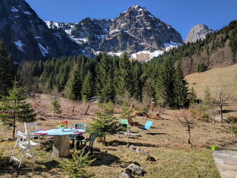 Vue autour de l'appartement
