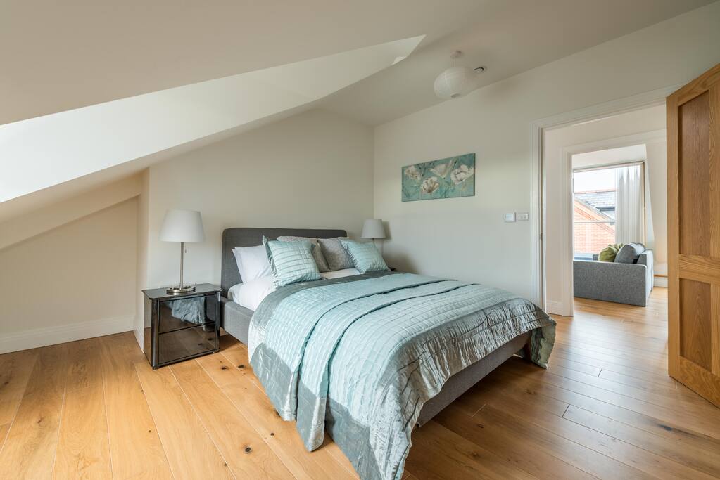 Master Bedroom with King Size Bed