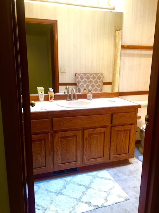 Private full bathroom.