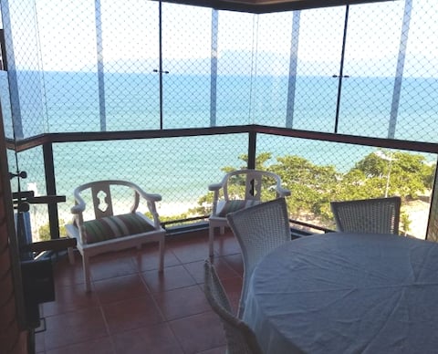 Apto super located, sea view, rising sun!