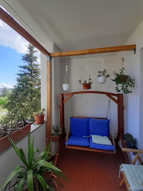 Private double room in family environment