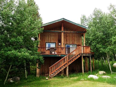 The Durango Cabin at the Snowy Range