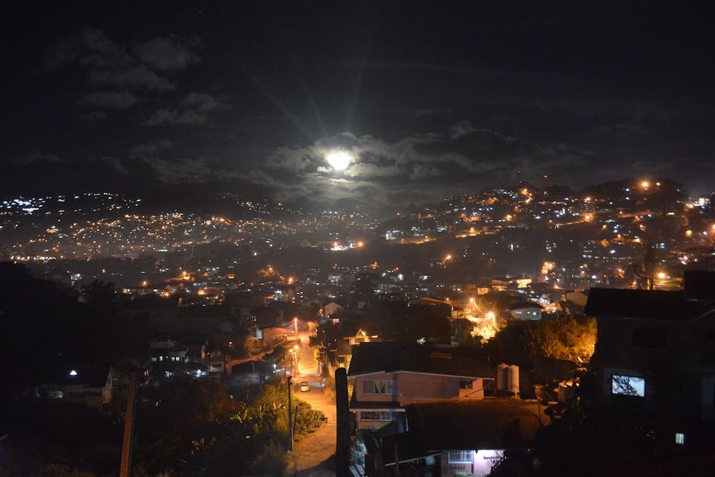 The view at night