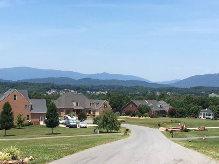 Glorious mountain views