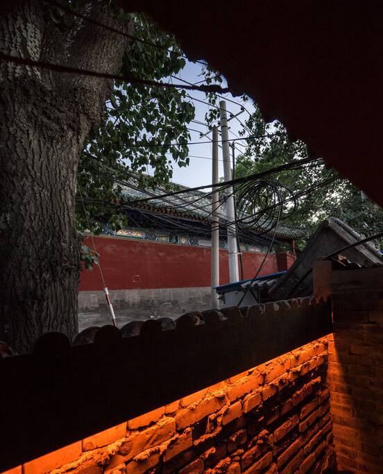 墙外就是国子监崇圣祠
