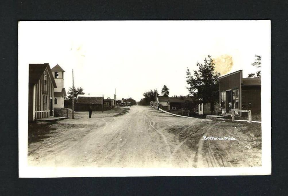 Store on the right is our house shortly after 1928
