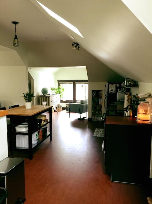 Studio living at it's most lovely