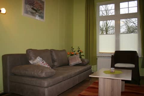 Popular Airbnb listing: Tower House at the Castle Park Husum in Husum