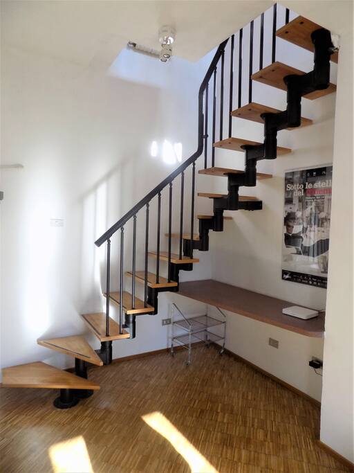 Stairs in the hall