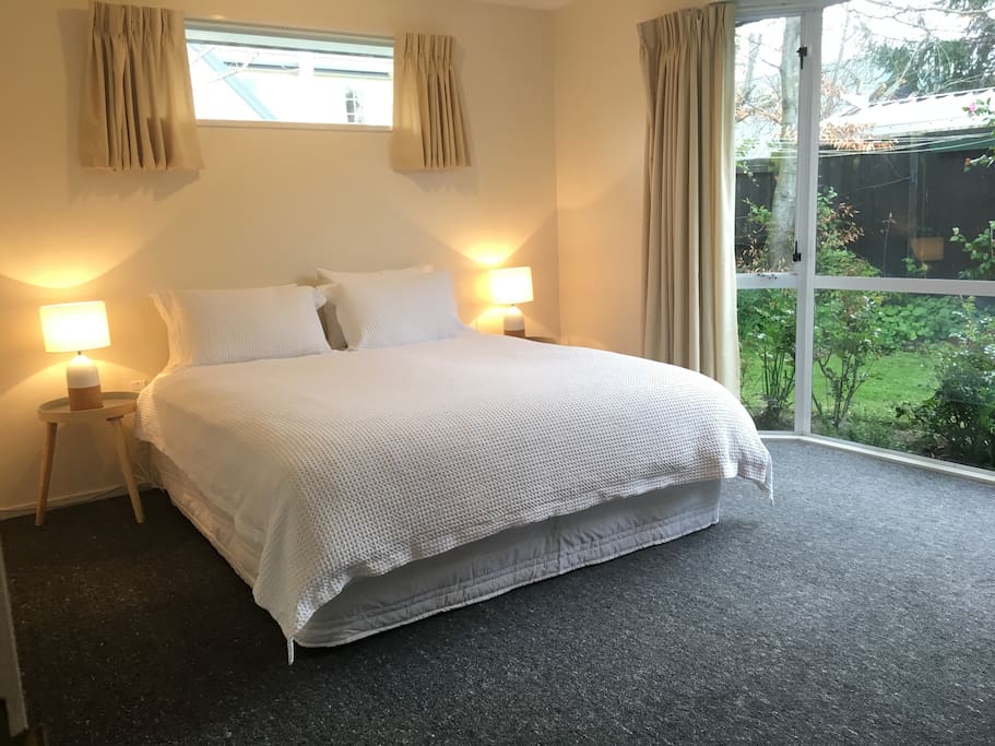 The master bedroom