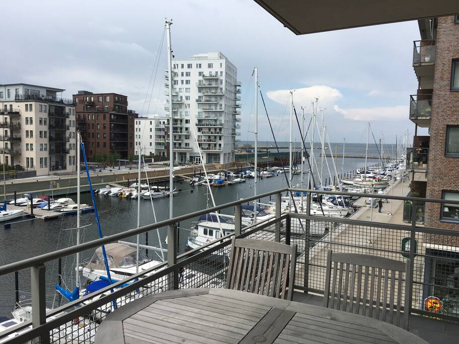 View from the balcony