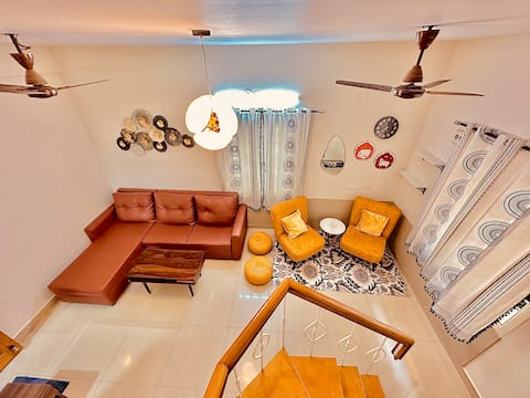 Mizpah F2 /2bhk duplex designer apartment